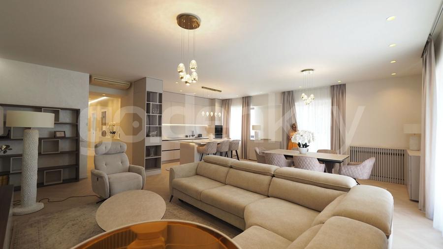 Apartament cu 4 camere decomandat, mobilat în Herăstrău