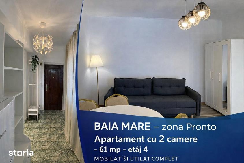 Apartament cu 2 camere, mobilat în Valea Borcutului