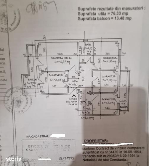 Apartament cu 4 camere decomandat în Delfinariu