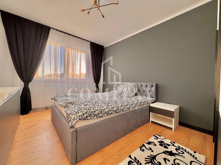 Apartament cu 3 camere decomandat, mobilat în Dâmbul Rotund