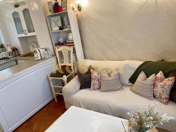 Apartament cu 2 camere decomandat, mobilat în Dorobanți