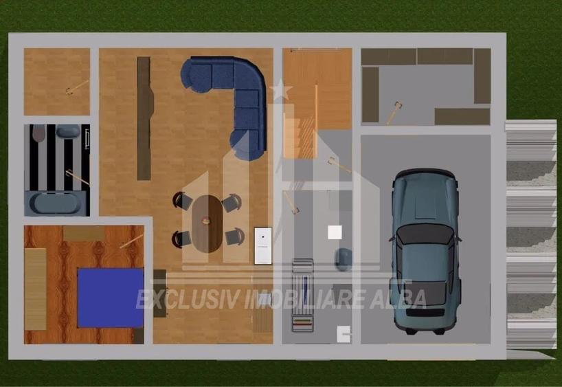 Casă individuală cu 6 camere cu Canalizare în Ciugud