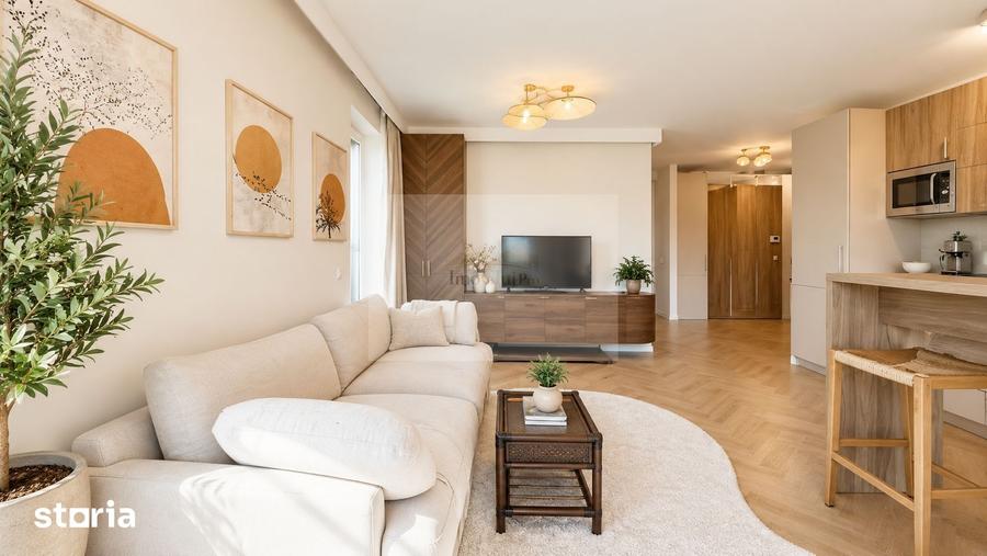 Apartament cu 2 camere semidecomandat, mobilat în Sopor