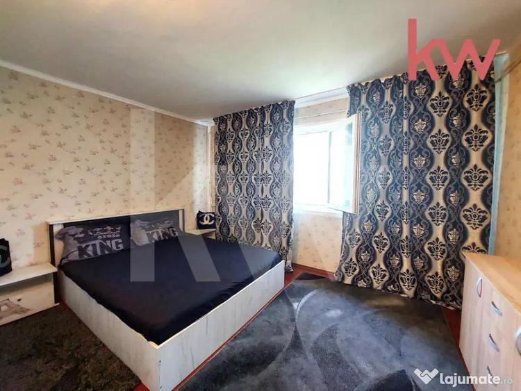 Apartament cu 3 camere semidecomandat, mobilat în Calea București