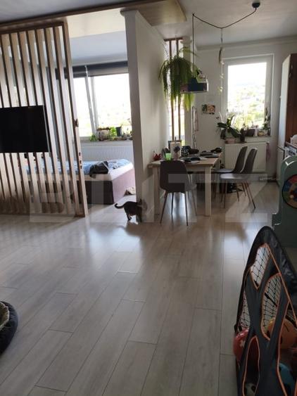 Apartament cu 2 camere decomandat, mobilat în Borhanci