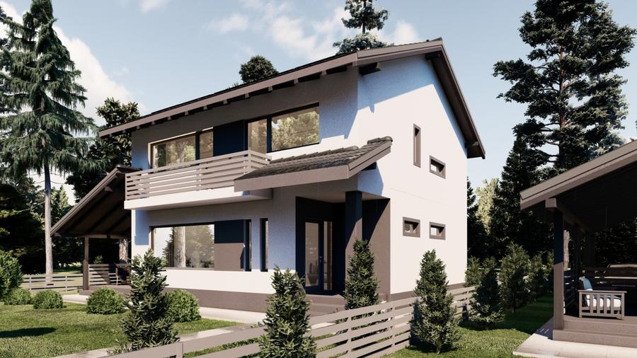 Casă individuală cu 4 camere cu Teren 665 Mp în Bod