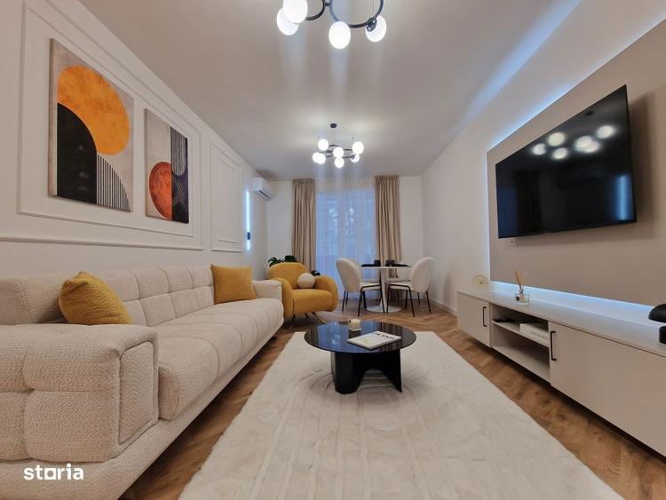 Apartament cu 2 camere semidecomandat, mobilat în Iris