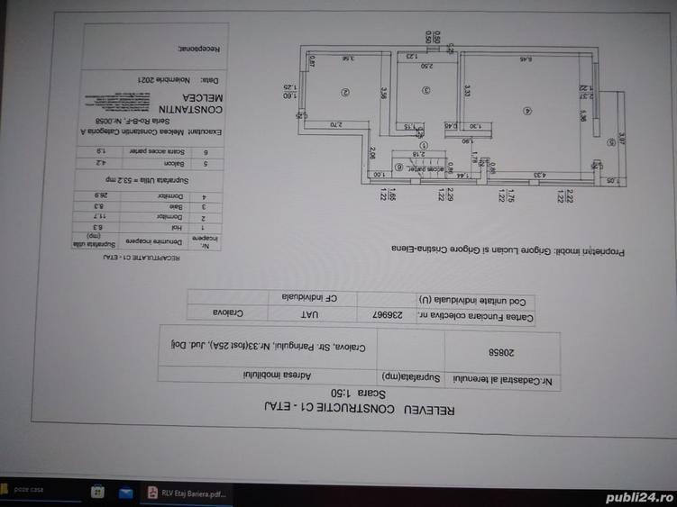 Casă cu 4 camere cu Teren 314 Mp în Bariera Vâlcii