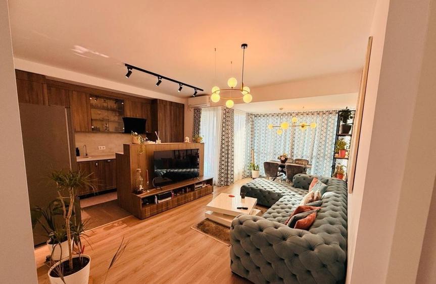 Apartament cu 3 camere semidecomandat, mobilat în Chitila