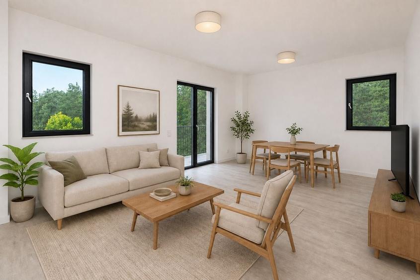 Apartament cu 3 camere decomandat în Trivale