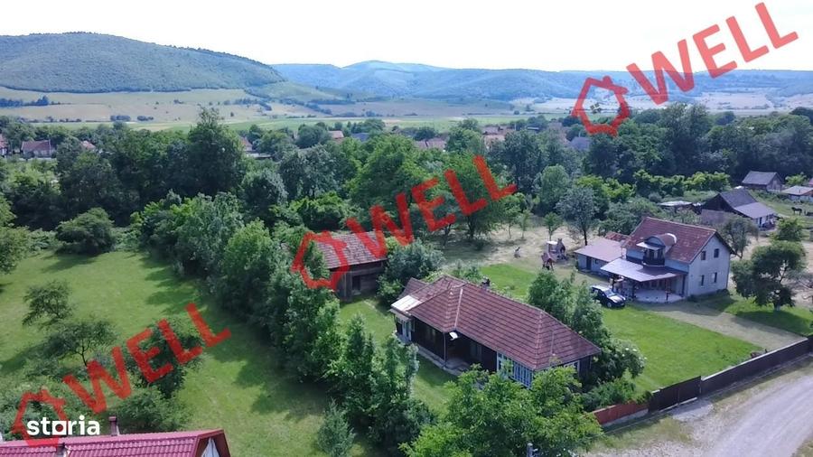 Casă cu 3 camere cu Teren 1129 Mp în Zagon