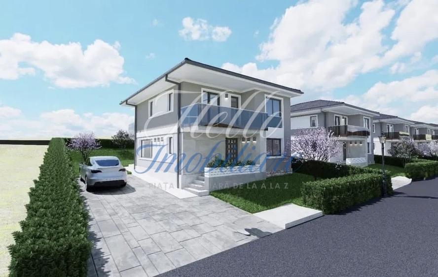 Casă individuală cu 5 camere cu Canalizare în Chinteni