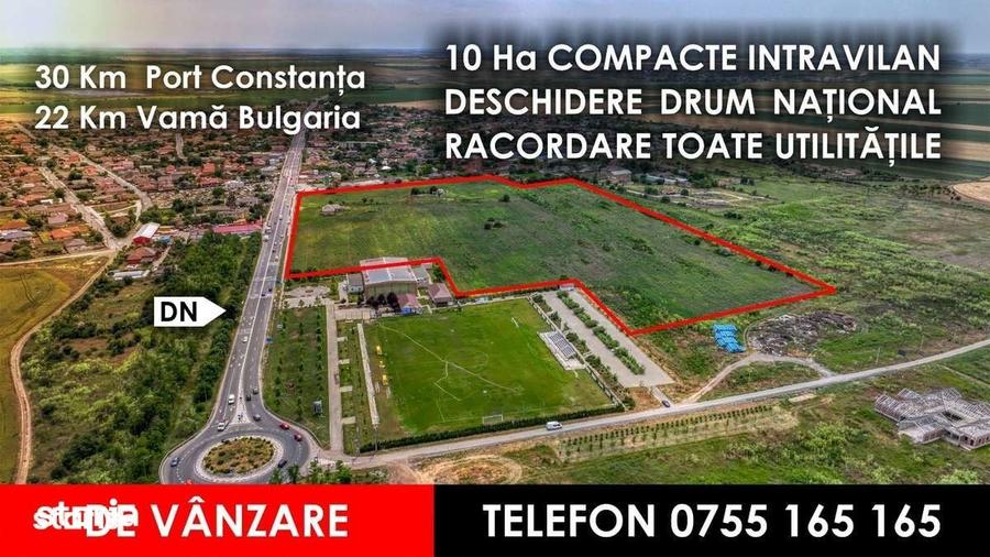 Teren de 100000 mp, în 23 August