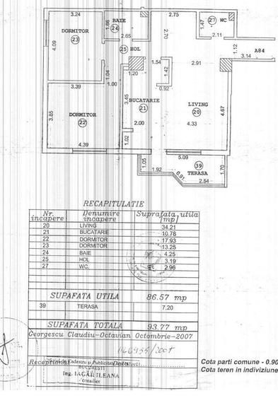 Apartament cu 3 camere, mobilat în Alba Iulia