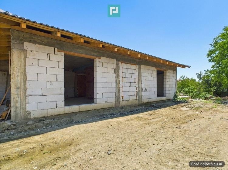 Duplex cu 3 camere cu Canalizare în Șag