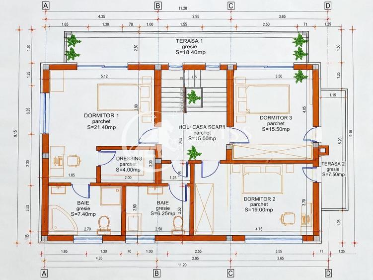 Casă individuală cu 5 camere cu Canalizare în Jucu