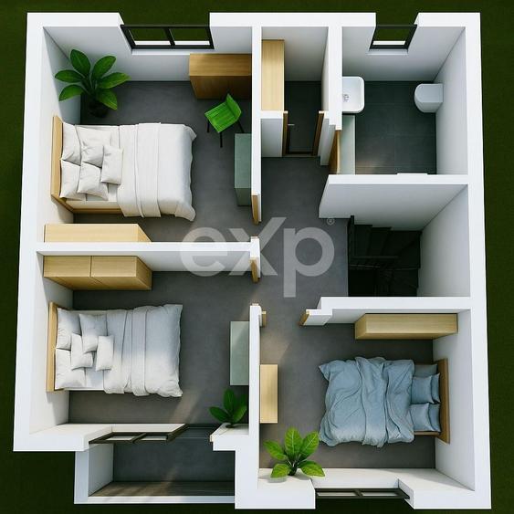 Casă tip triplex de vânzare în Dancu – confort modern, eficiență și liniște! - 4
