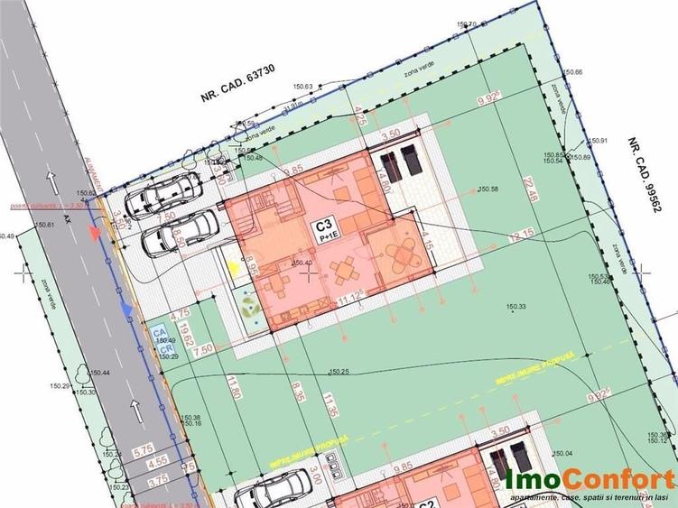 Casă cu 4 camere cu Teren 667 Mp în Miroslava