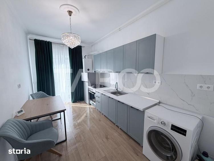 Garsoniera 37,5 mp utili etaj 2 parcare balcon boxa Selimbar Sibiu - 2