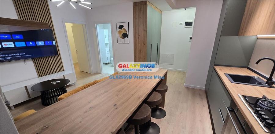 Apartament cu 2 camere decomandat, mobilat în Theodor Pallady