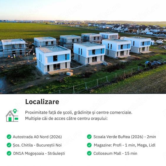 Casă cu 5 camere cu Teren 420 Mp în Nord