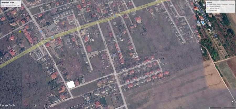 Teren Construcții intravilan de 593 mp, în Corbeanca