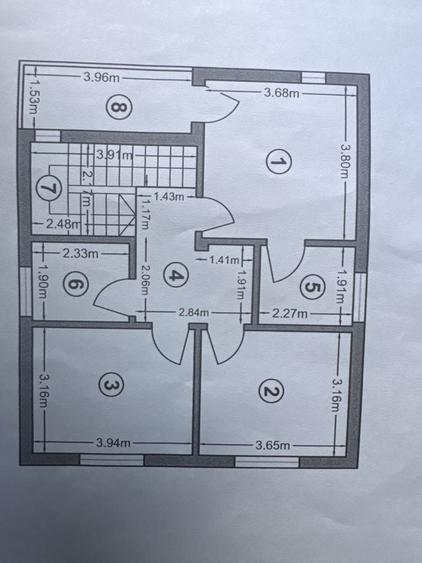 Casă cu 4 camere în Dragomirești-Deal