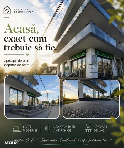 Apartament cu 3 camere semidecomandat în Glina