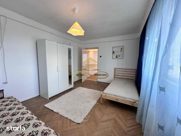 Apartament cu 3 camere, mobilat în 9 Mai