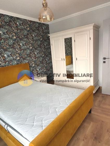 Apartament cu 3 camere decomandat, mobilat în Precista