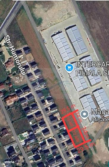Teren de 1000 mp, în Frătăuții Noi
