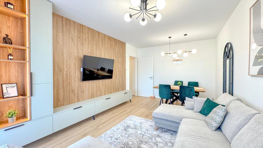 Apartament cu 2 camere decomandat, mobilat în 13 Decembrie
