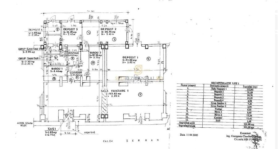 Spatiu Comercial | 261 mp | 20m Vitrina | Tineretului | Parc Carol - 1