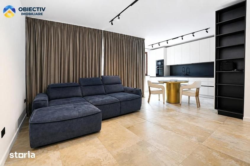 Apartament cu 3 camere semidecomandat în Est