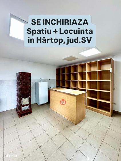 Spațiu comercial, de 46 mp, în Hârtop