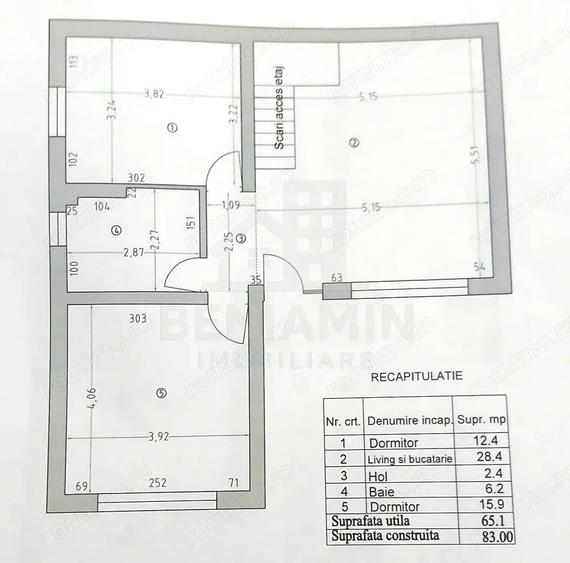Casă cu Teren 249 Mp în Preajba
