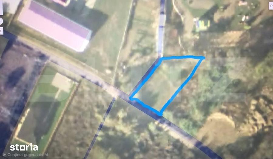 Teren de 700 mp, în Lipoveni