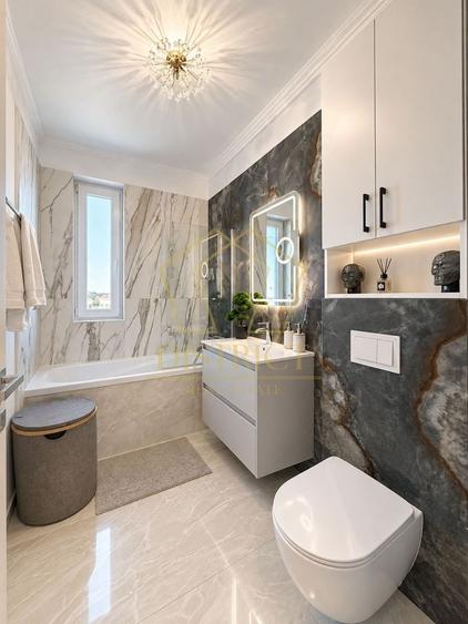 Apartament cu 2 camere semidecomandat, mobilat în Giroc