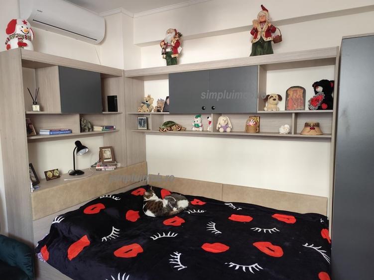 Apartament cu 3 camere semidecomandat, mobilat în Titan