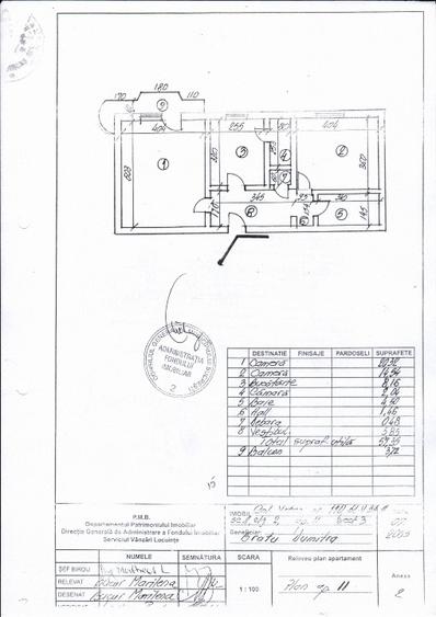 Apartament cu 2 camere decomandat, mobilat în Vitan Mall