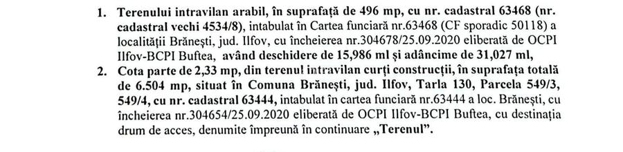 Teren langa Bucuresti A2