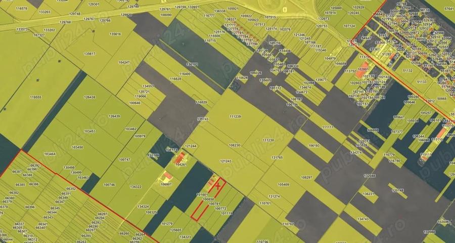 Teren de 20500 mp, în Central