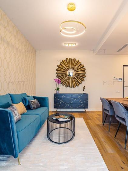 Apartament cu 2 camere semidecomandat, mobilat în Herăstrău