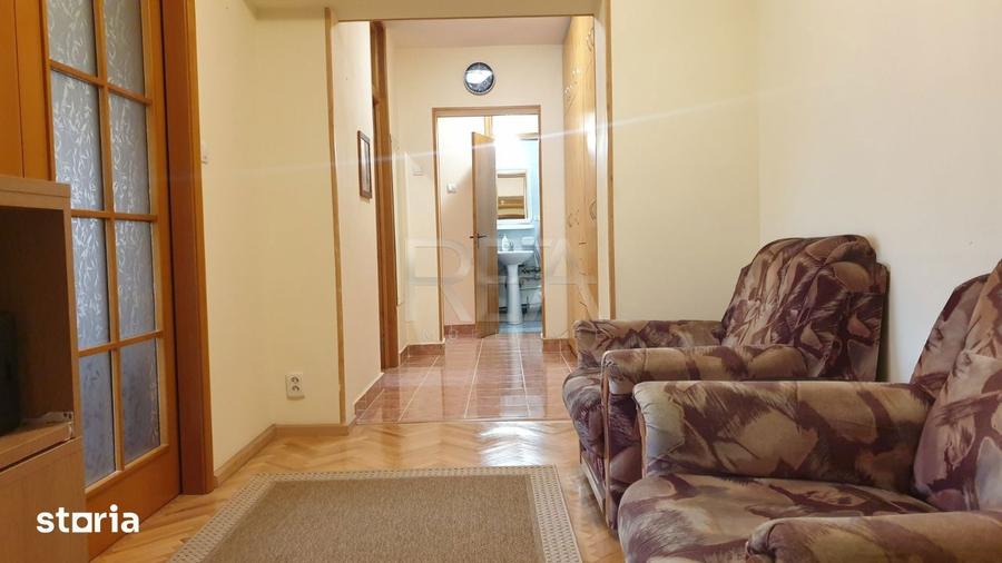 Apartament cu 3 camere decomandat, mobilat în Rahova