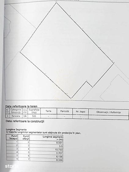 Teren intravilan 535 mp cu utilitati-regim inaltime P+2E-Dr. Cetatii - 2
