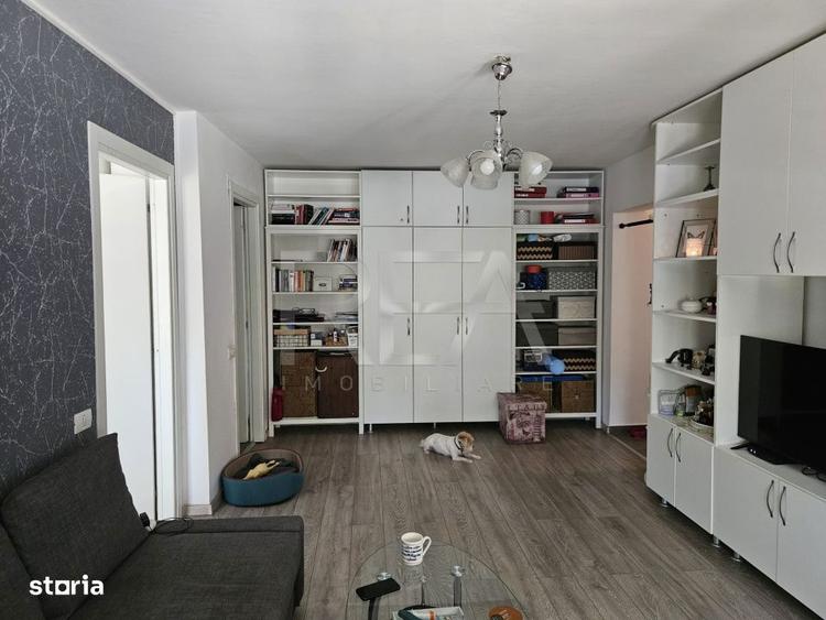 Apartament cu 2 camere semidecomandat, mobilat în Romană