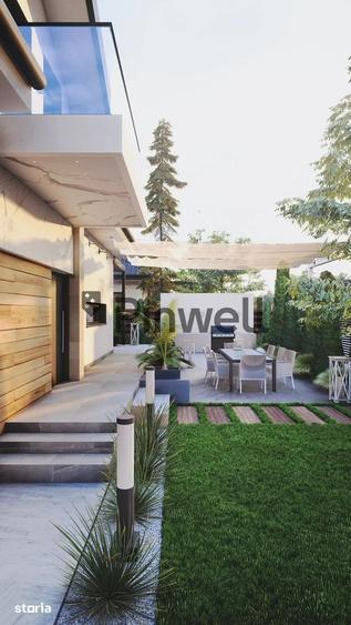 Casa premium P+M intr-un ansamblu exclusivist din Tunari | 5 camere | - 9