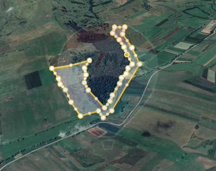 Teren agricol extravilan de 117100 mp, în Jibert
