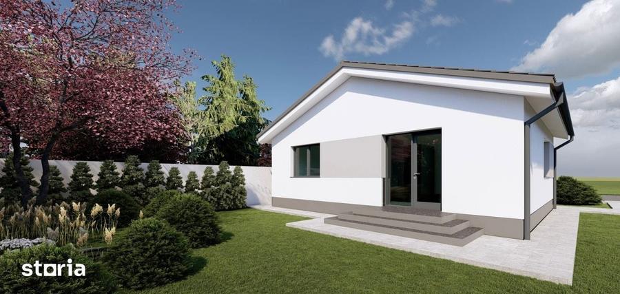 Casă cu 3 camere cu Teren 500 Mp în Toboliu