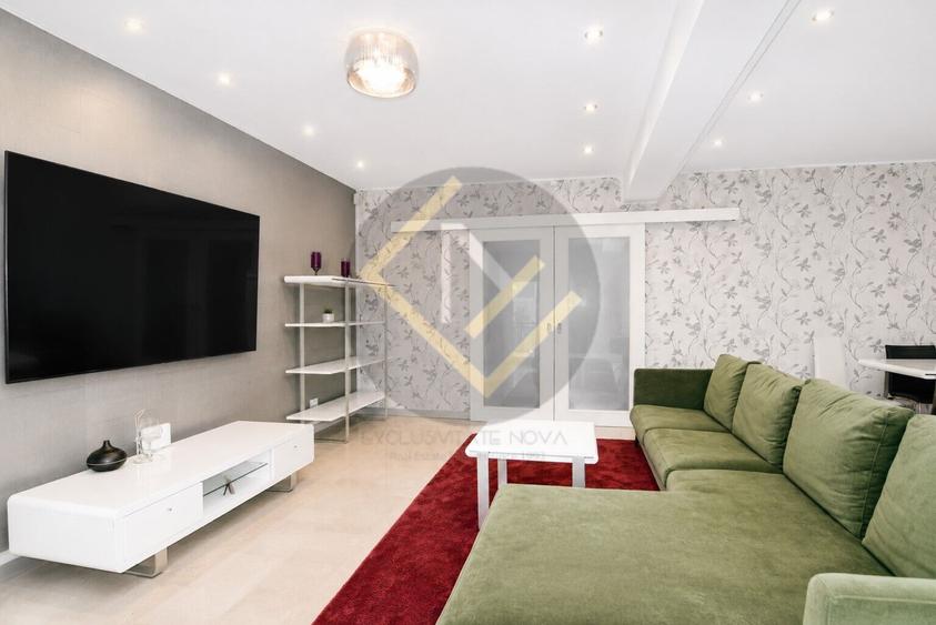 Apartament cu 3 camere decomandat, mobilat în Herăstrău